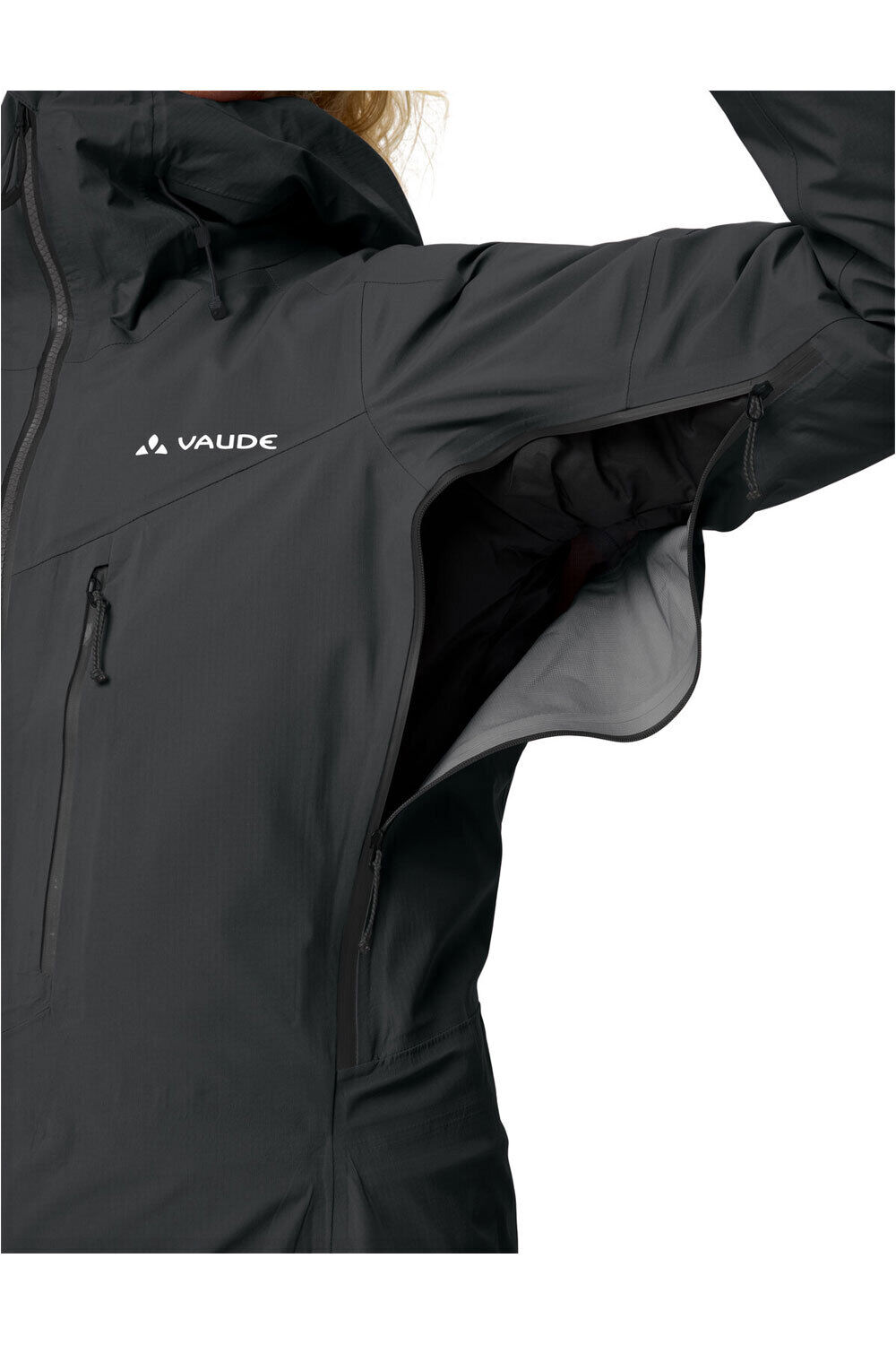 Vaude chaqueta impermeable mujer Women's Monviso 3L Jacket II 04