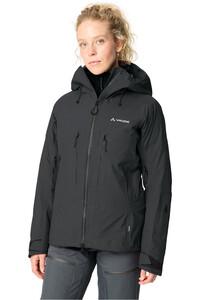 Vaude chaqueta impermeable mujer Women's Monviso 3L Jacket II vista detalle