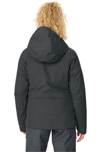 Vaude chaqueta impermeable mujer Women's Monviso 3L Jacket II vista trasera