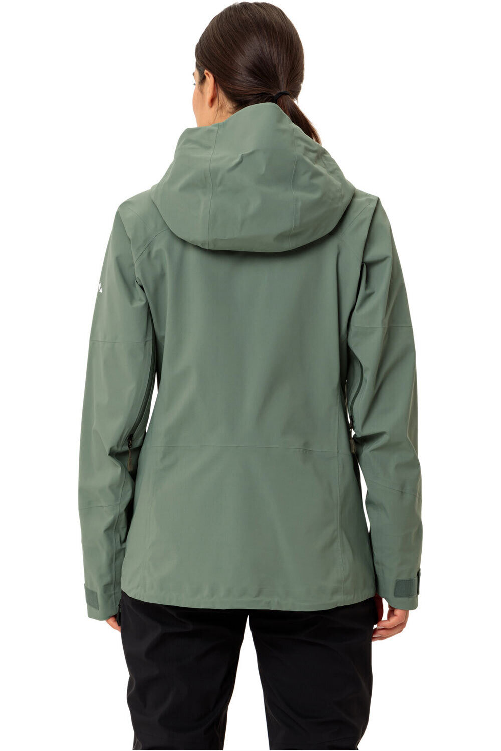 Vaude chaqueta impermeable mujer Women's Monviso 3L Jacket vista trasera