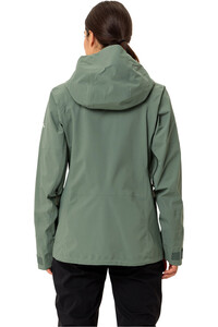 Vaude chaqueta impermeable mujer Women's Monviso 3L Jacket vista trasera