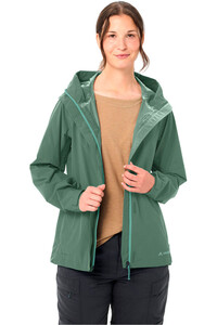 Vaude chaqueta impermeable mujer Women's Neyland 2.5L Jacket II vista detalle