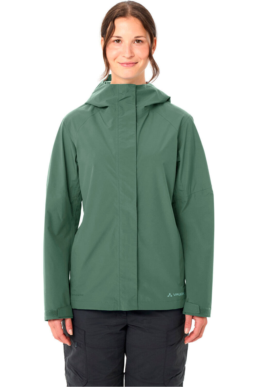 Vaude chaqueta impermeable mujer Women's Neyland 2.5L Jacket II vista frontal