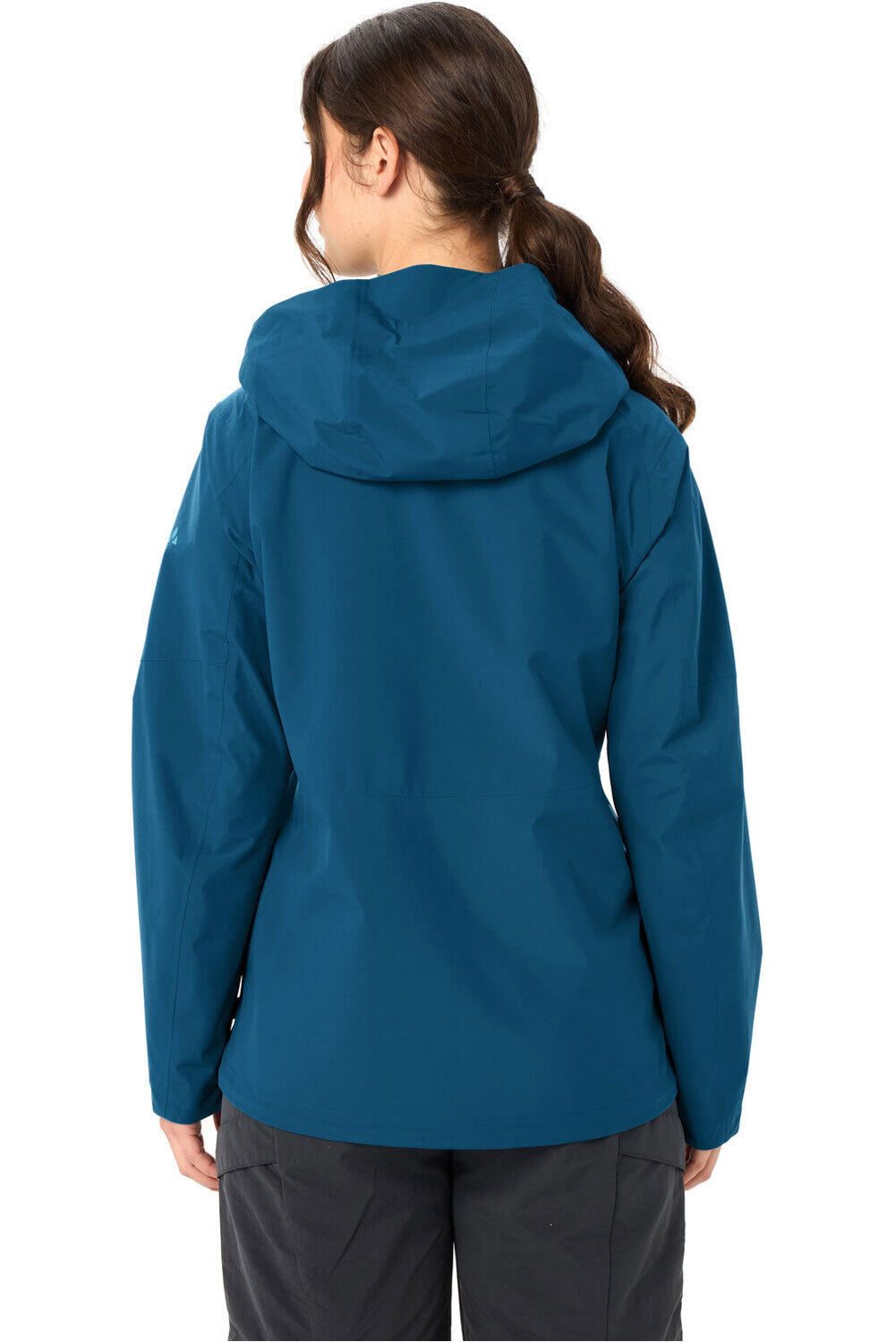 Vaude chaqueta impermeable mujer Women's Neyland 2.5L Jacket II vista trasera