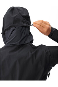 Vaude chaqueta impermeable mujer Women's Simony 2,5L Jacket V vista detalle