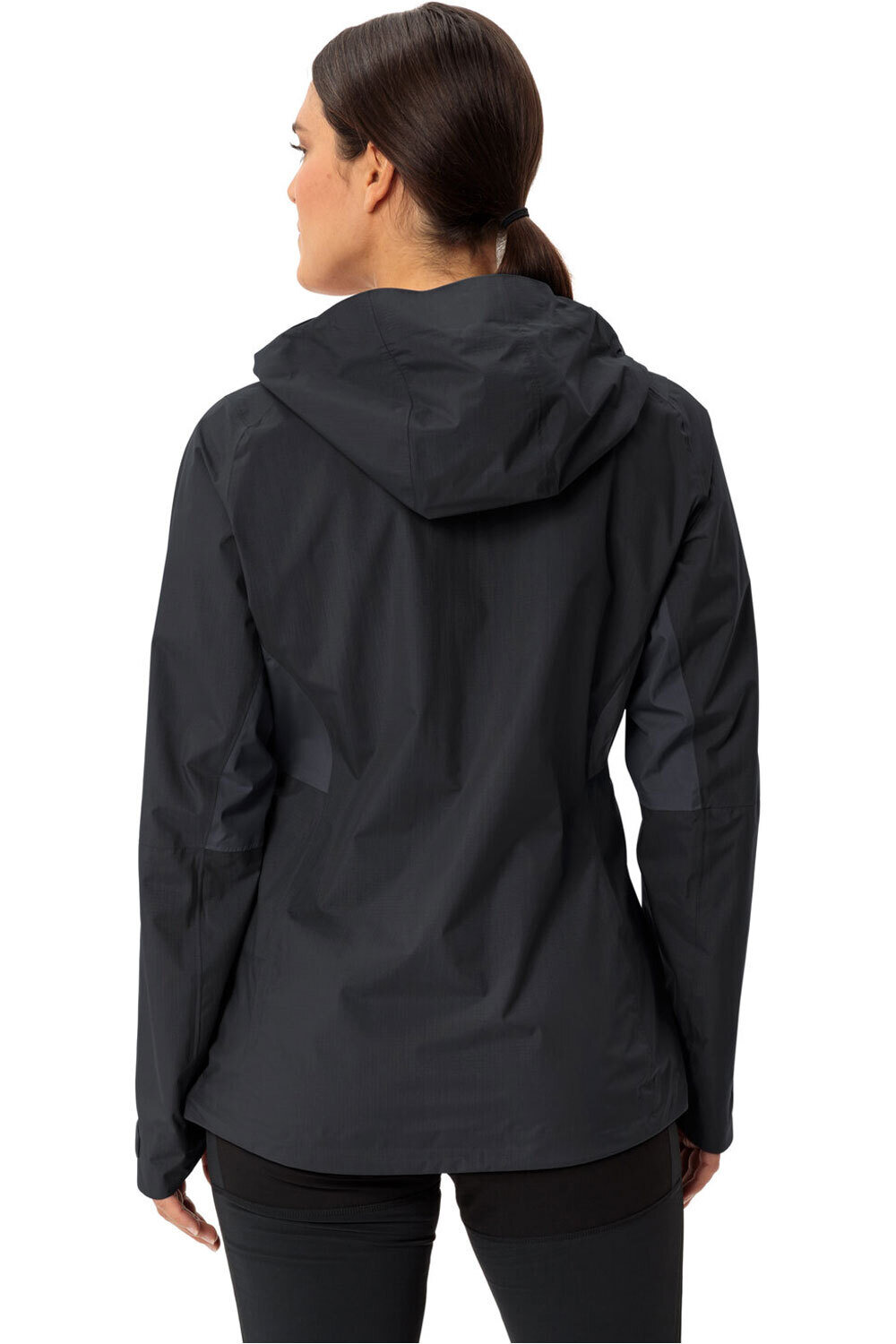 Vaude chaqueta impermeable mujer Women's Simony 2,5L Jacket V vista trasera