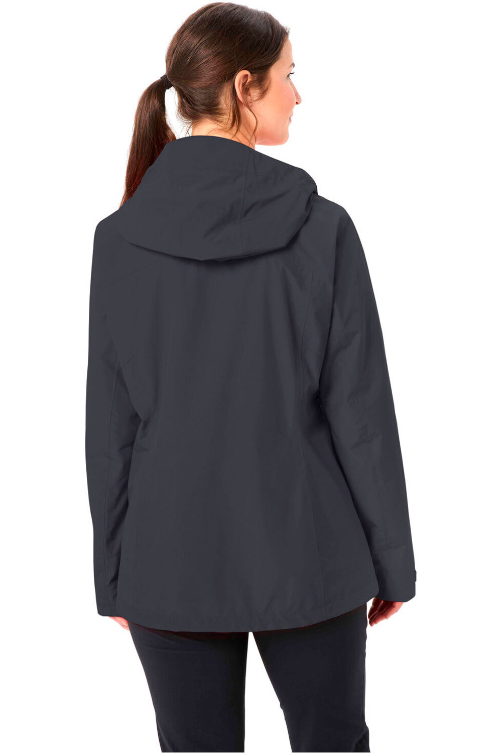 Vaude chaqueta impermeable mujer Women's Strathcona Jacket vista trasera
