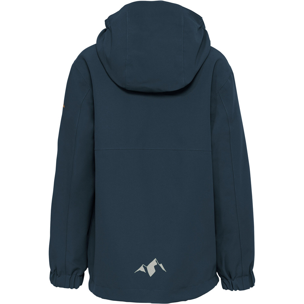 Vaude chaqueta impermeable niño Kids Campfire 3in1 Jacket IV vista trasera
