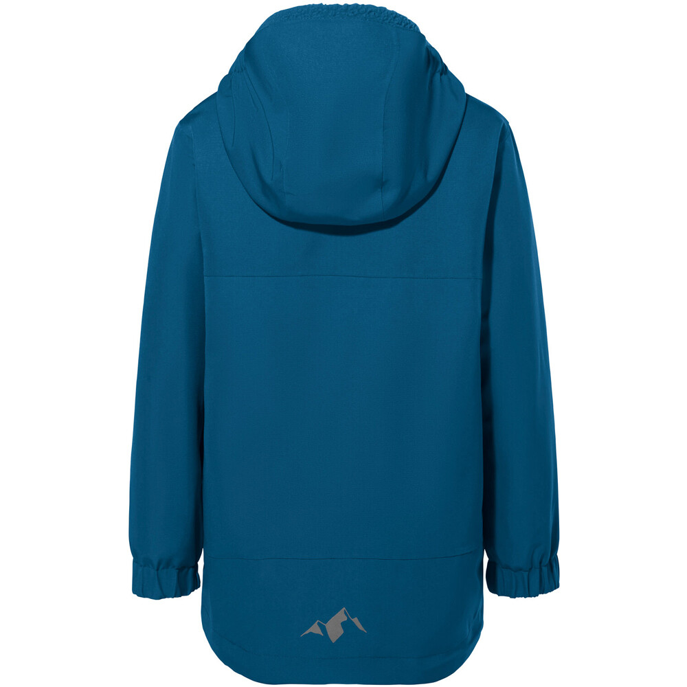 Vaude chaqueta impermeable niño Kids Caprea 3in1 Jacket vista trasera