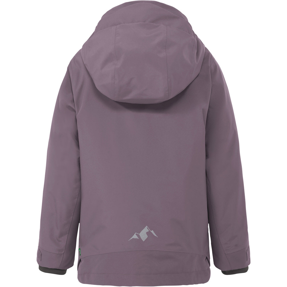 Vaude chaqueta impermeable niño Kids Casarea 3in1 Jacket II vista trasera