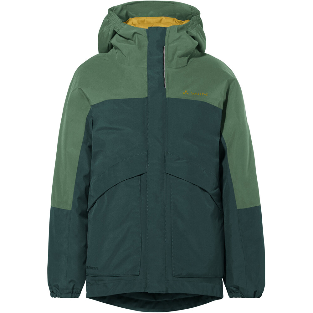 Vaude chaqueta impermeable niño Kids Escape Padded Jacket vista frontal