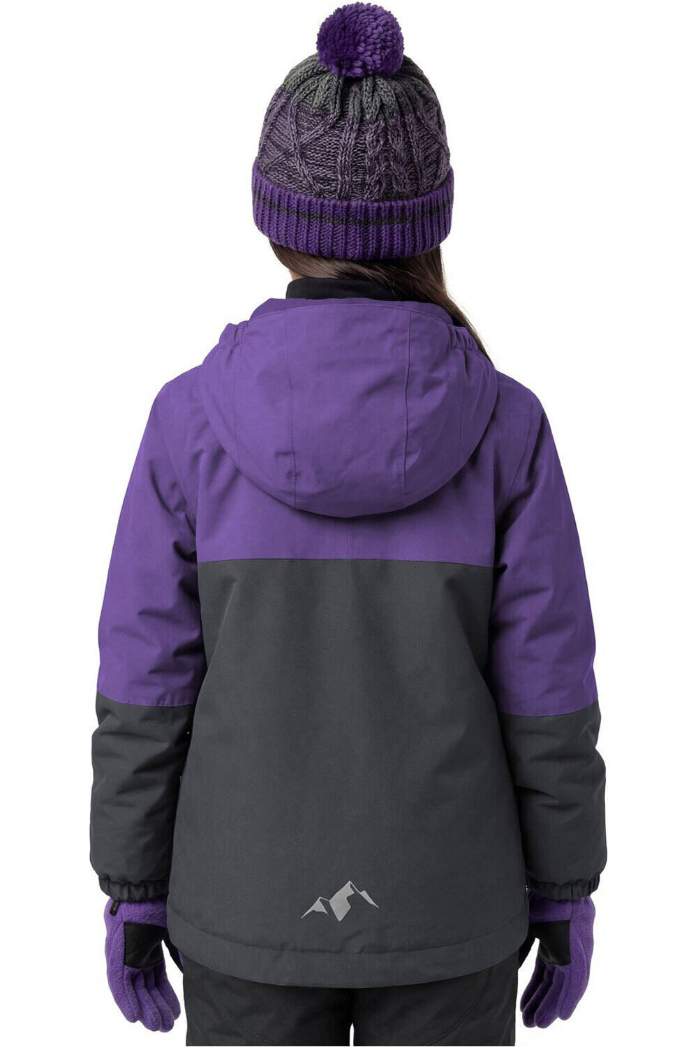 Vaude chaqueta impermeable niño Kids Escape Padded Jacket vista trasera