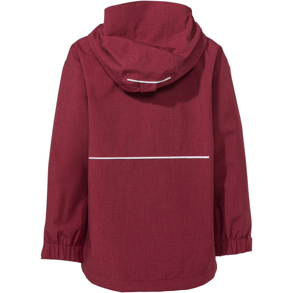 Vaude chaqueta impermeable niño Kids Hylax 2L Jacket vista trasera