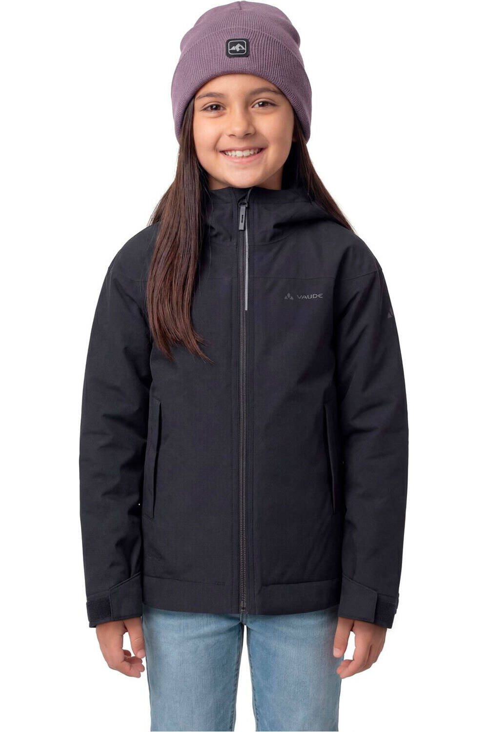 Vaude chaqueta impermeable niño Kids Lulea 2L Padded Jacket vista frontal