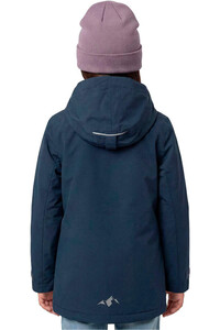 Vaude chaqueta impermeable niño Kids Lulea 2L Padded Parka vista trasera