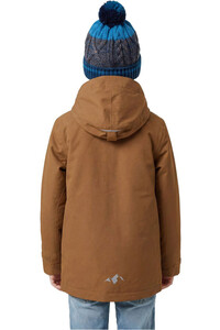 Vaude chaqueta impermeable niño Kids Lulea 2L Padded Parka vista trasera