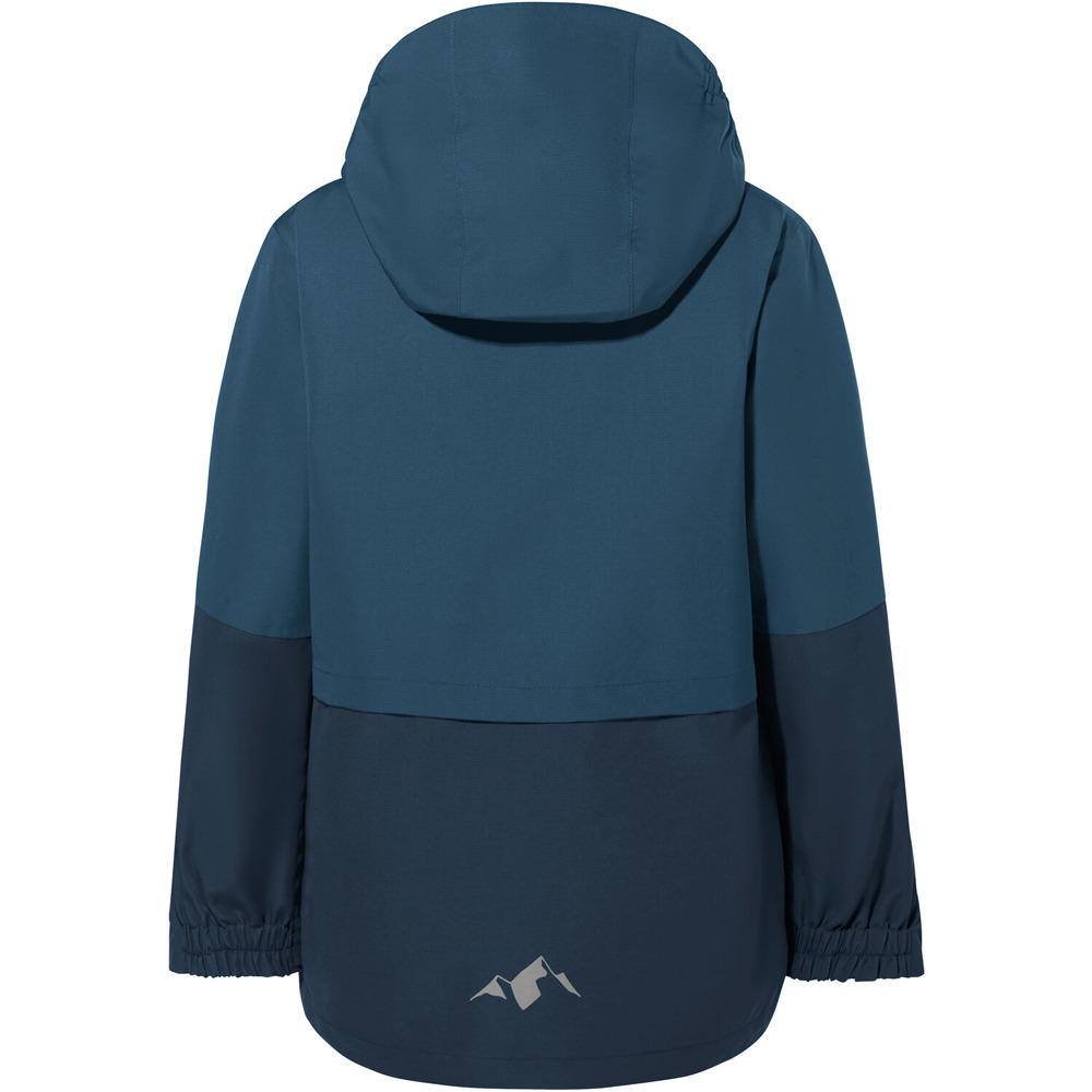 Vaude chaqueta impermeable niño Kids Snow Cup 3in1 Jacket III vista trasera
