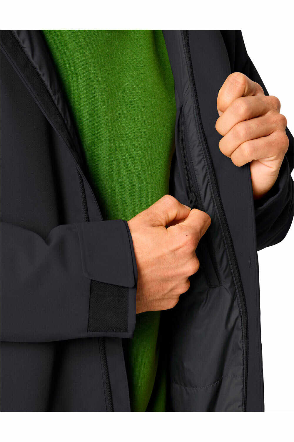Vaude chaqueta outdoor hombre Men's Coreway Padded Trenchcoat 04