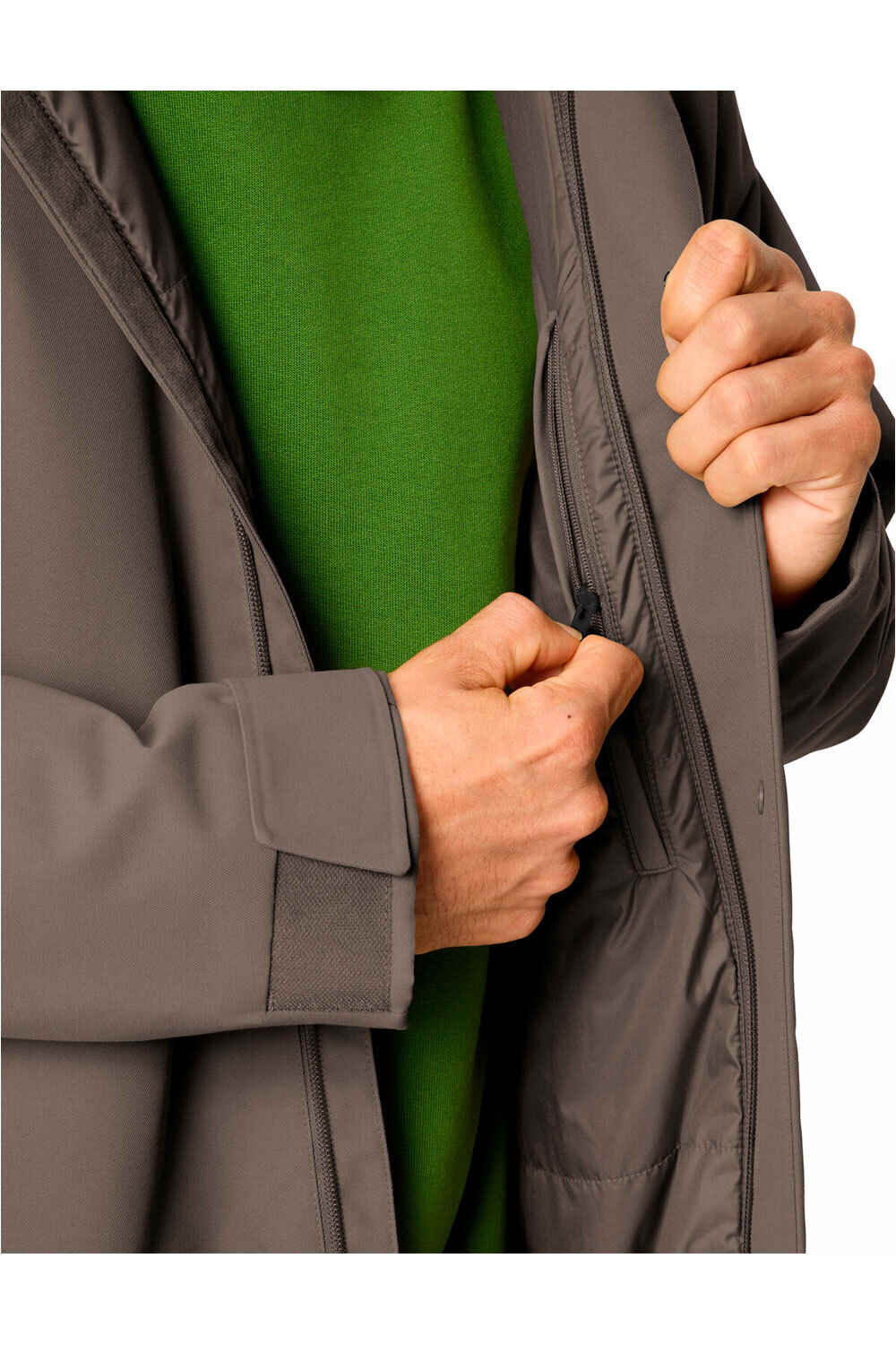 Vaude chaqueta outdoor hombre Men's Coreway Padded Trenchcoat 04