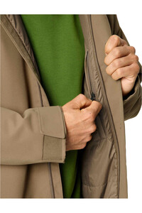 Vaude chaqueta outdoor hombre Men's Coreway Padded Trenchcoat vista detalle