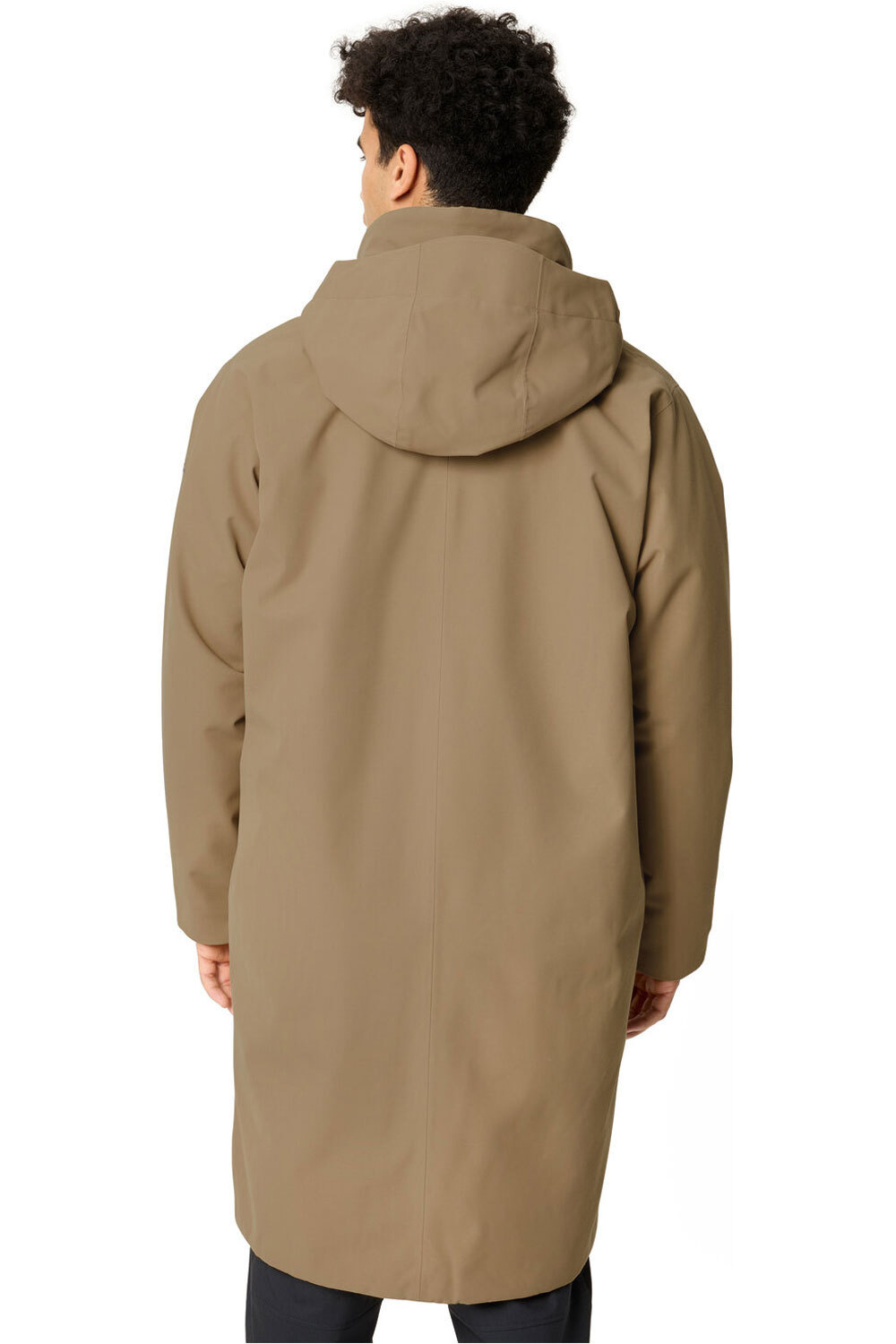 Vaude chaqueta outdoor hombre Men's Coreway Padded Trenchcoat vista trasera