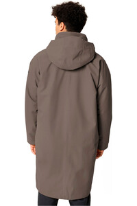 Vaude chaqueta outdoor hombre Men's Coreway Padded Trenchcoat vista trasera