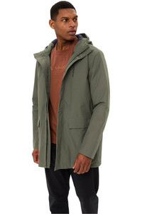Vaude chaqueta outdoor hombre Men's Coreway Parka vista detalle