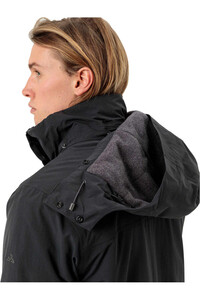 Vaude chaqueta outdoor hombre Men's Idris Wool Parka II vista detalle