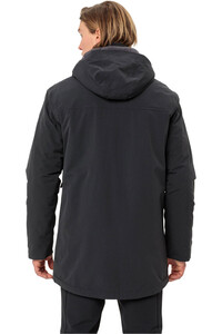 Vaude chaqueta outdoor hombre Men's Idris Wool Parka II vista trasera