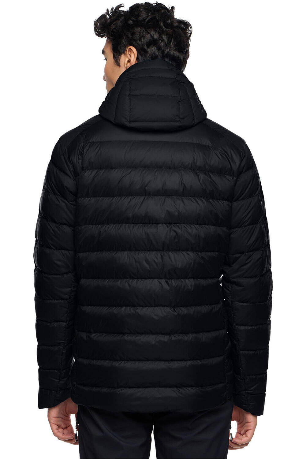 Vaude chaqueta outdoor hombre Men's Monviso Down Hooded Jacket vista trasera