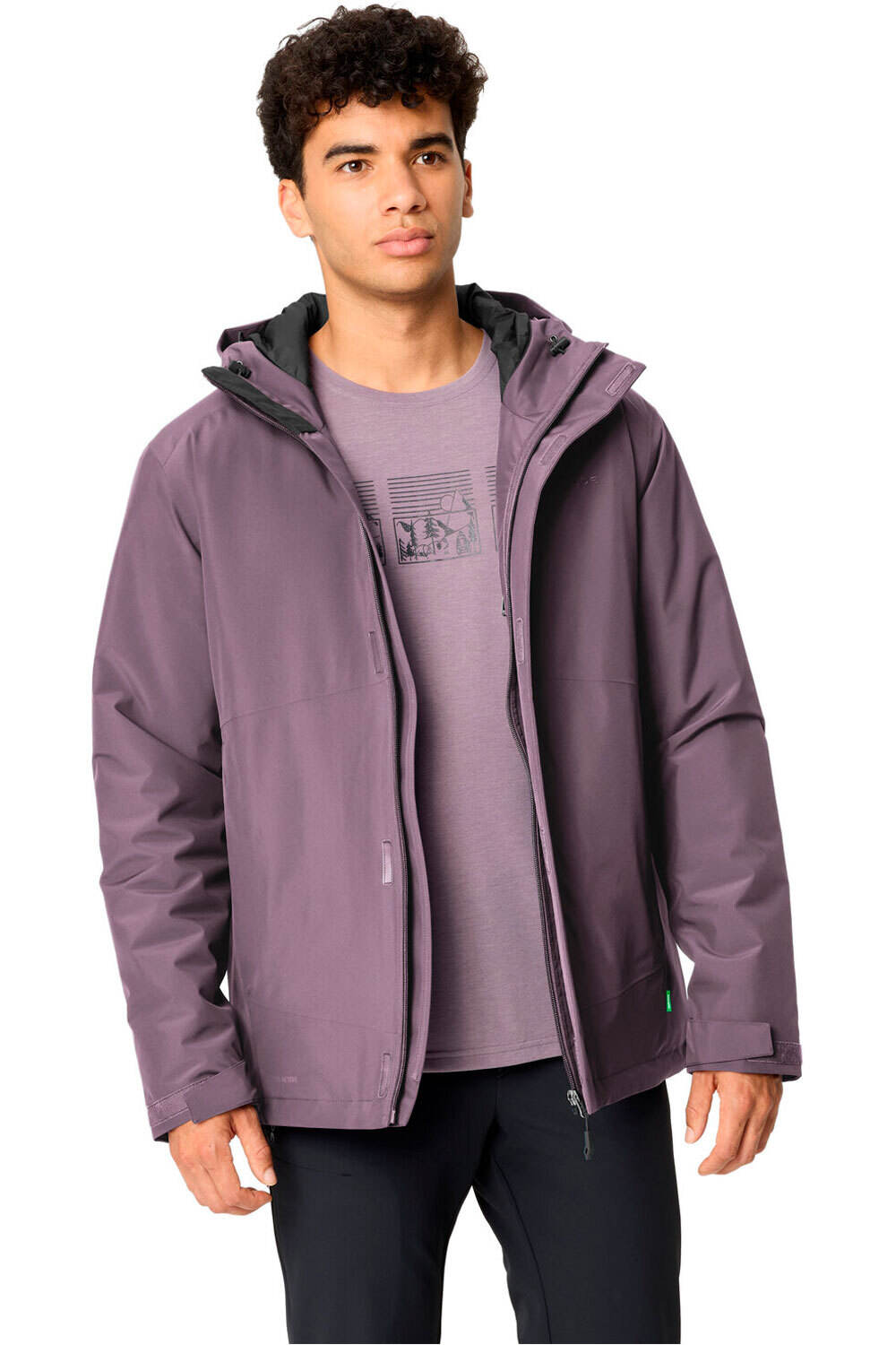 Vaude chaqueta outdoor hombre Men's Rosemoor Padded Jacket II vista detalle