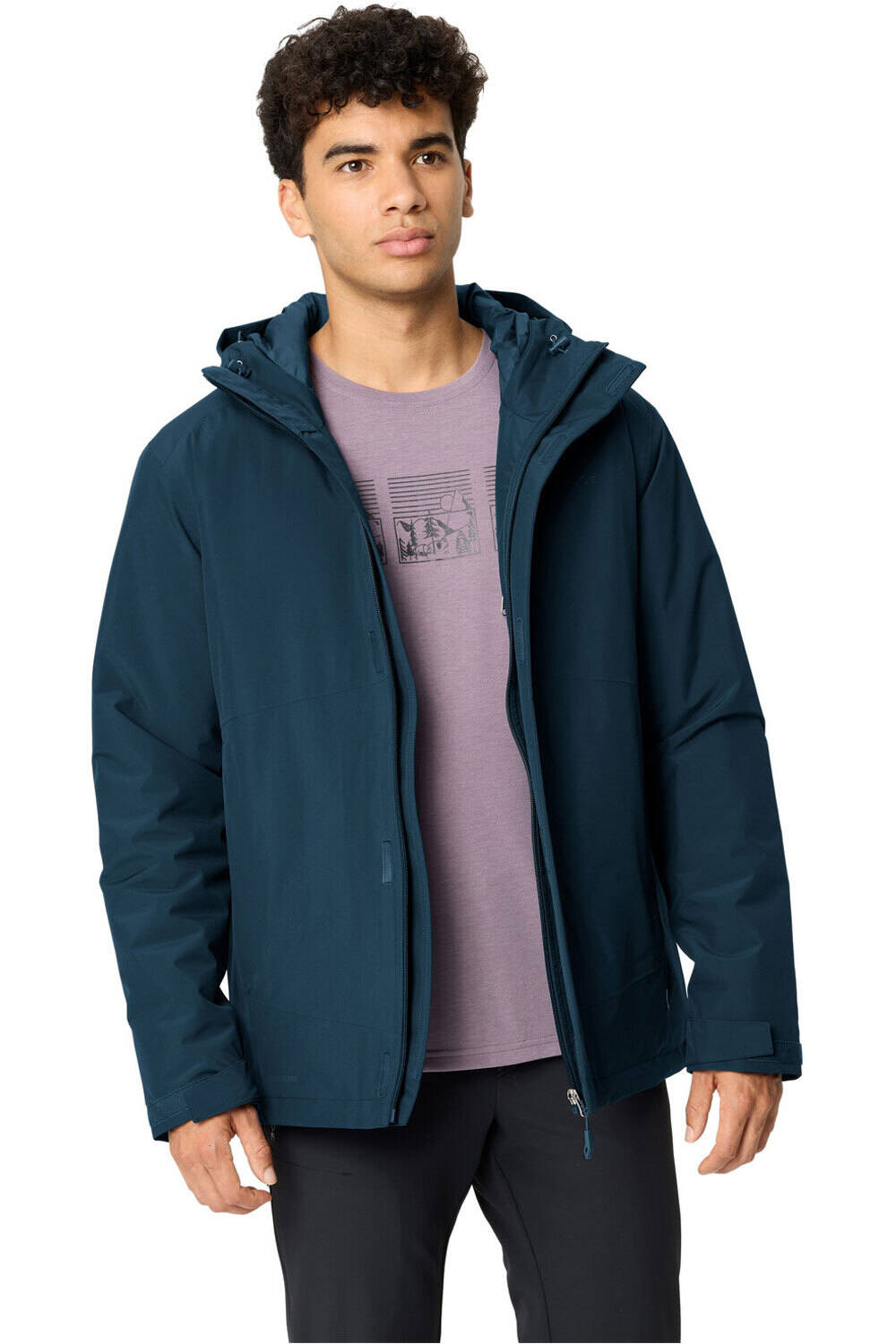 Vaude chaqueta outdoor hombre Men's Rosemoor Padded Jacket II vista trasera