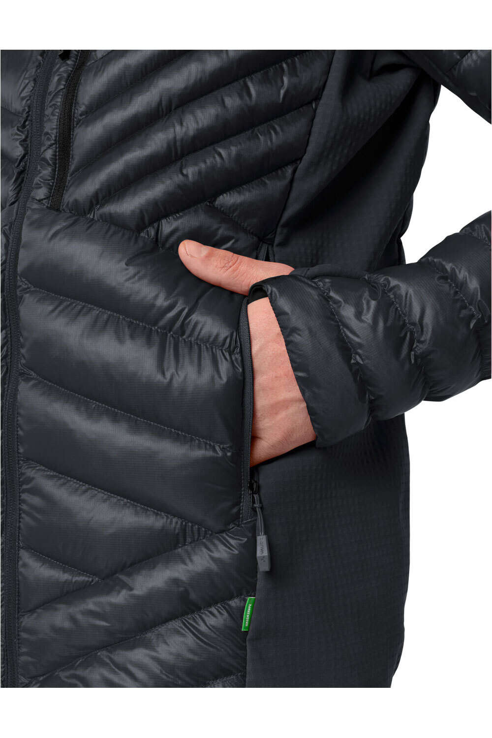 Vaude chaqueta outdoor hombre Men's Sesvenna Pro Jacket II vista detalle