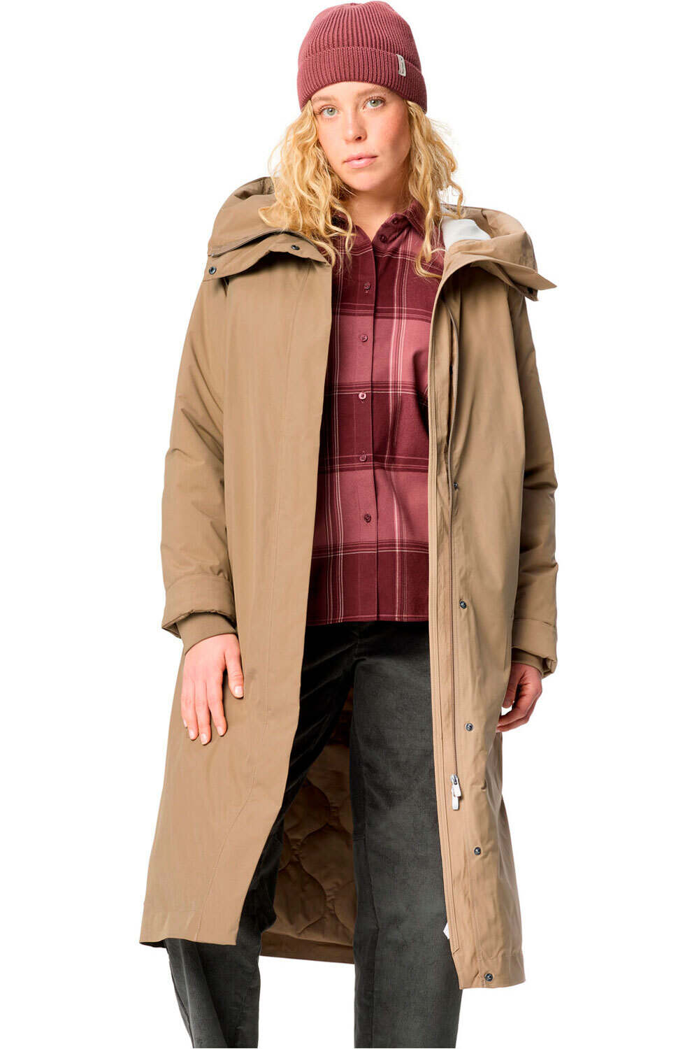 Vaude chaqueta outdoor mujer Women's Coreway Coat vista detalle