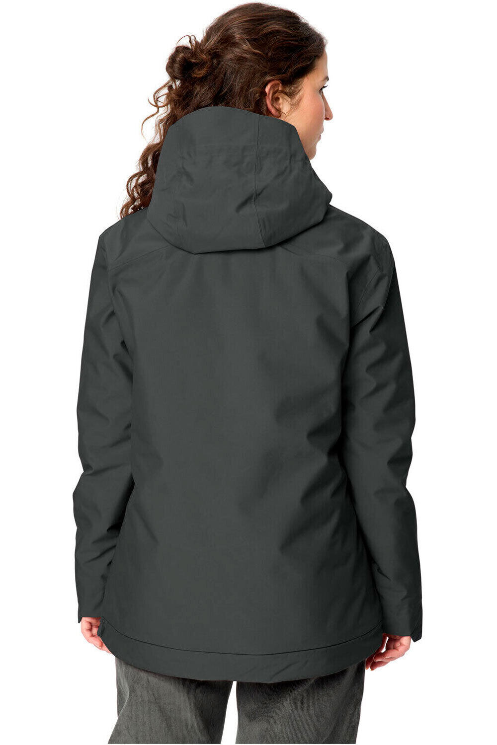 Vaude chaqueta outdoor mujer Women's Cyclist Warm Rain Jacket vista trasera