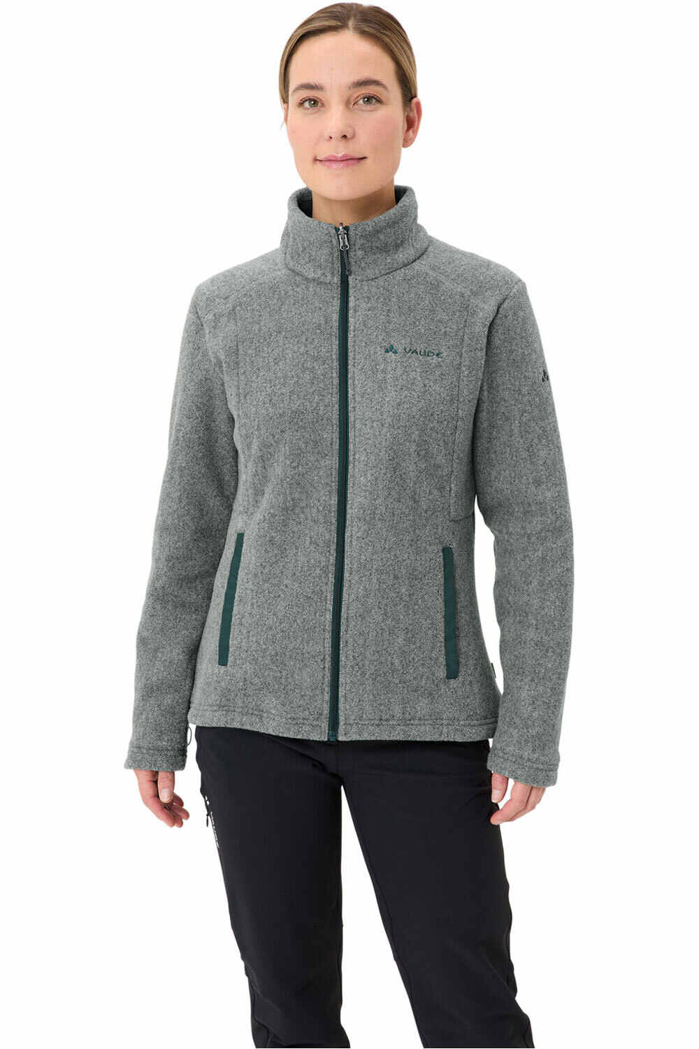 Vaude chaqueta outdoor mujer Women's Idris 3in1 Parka IV vista detalle