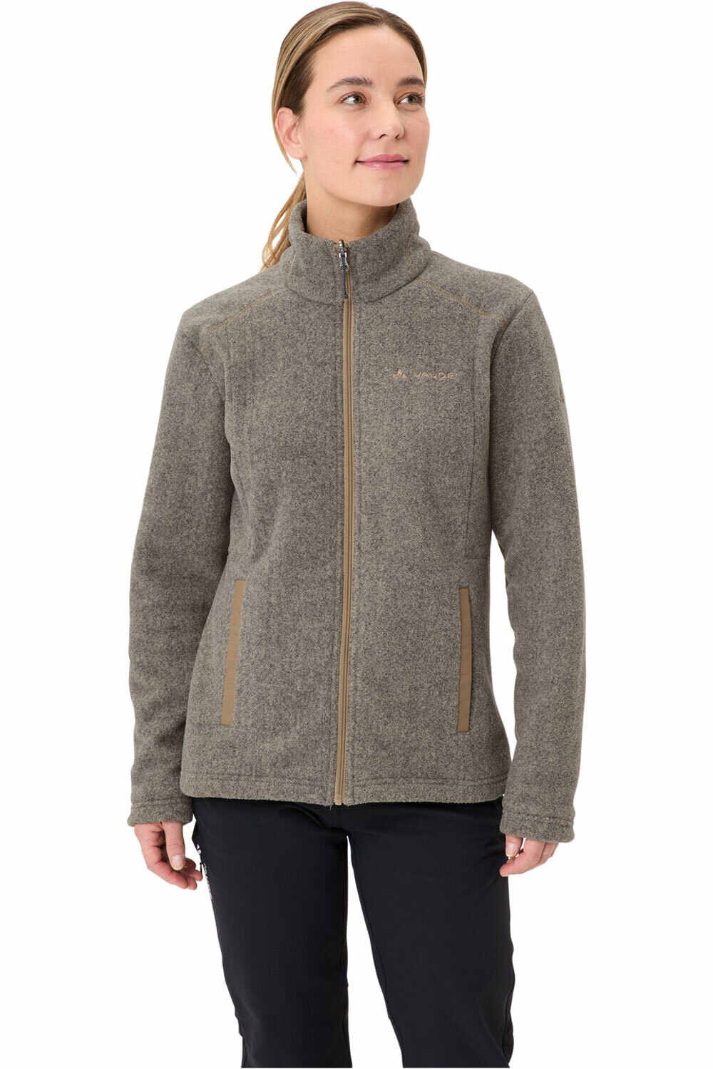 Vaude chaqueta outdoor mujer Women's Idris 3in1 Parka IV vista detalle