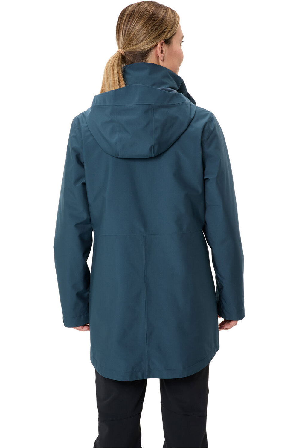 Vaude chaqueta outdoor mujer Women's Idris 3in1 Parka IV vista trasera