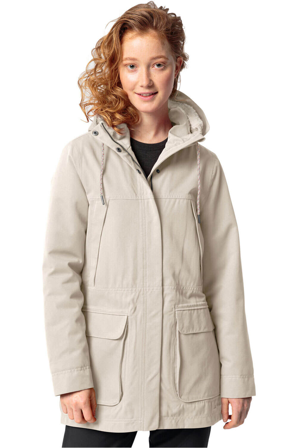 Vaude chaqueta outdoor mujer Women's Manukau Parka II vista frontal