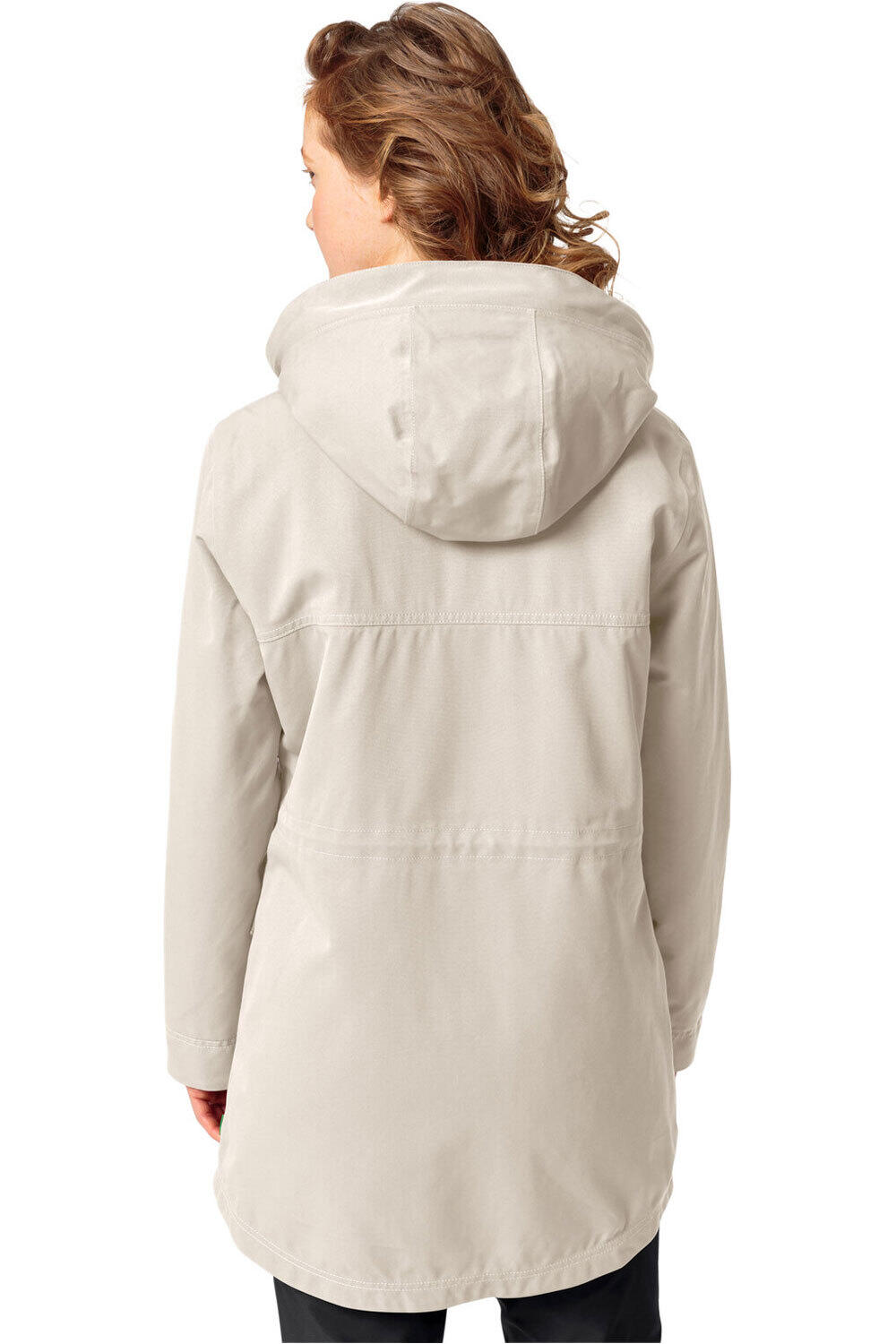 Vaude chaqueta outdoor mujer Women's Manukau Parka II vista trasera