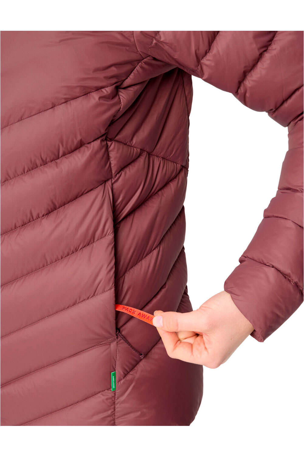 Vaude chaqueta outdoor mujer Women's Monviso Down Hooded Jacket 04
