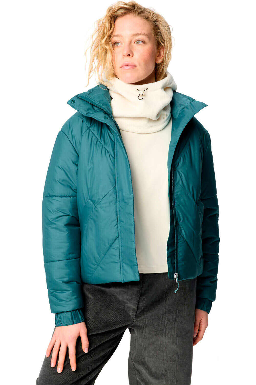 Vaude chaqueta outdoor mujer Women's Najun Padded Jacket vista detalle
