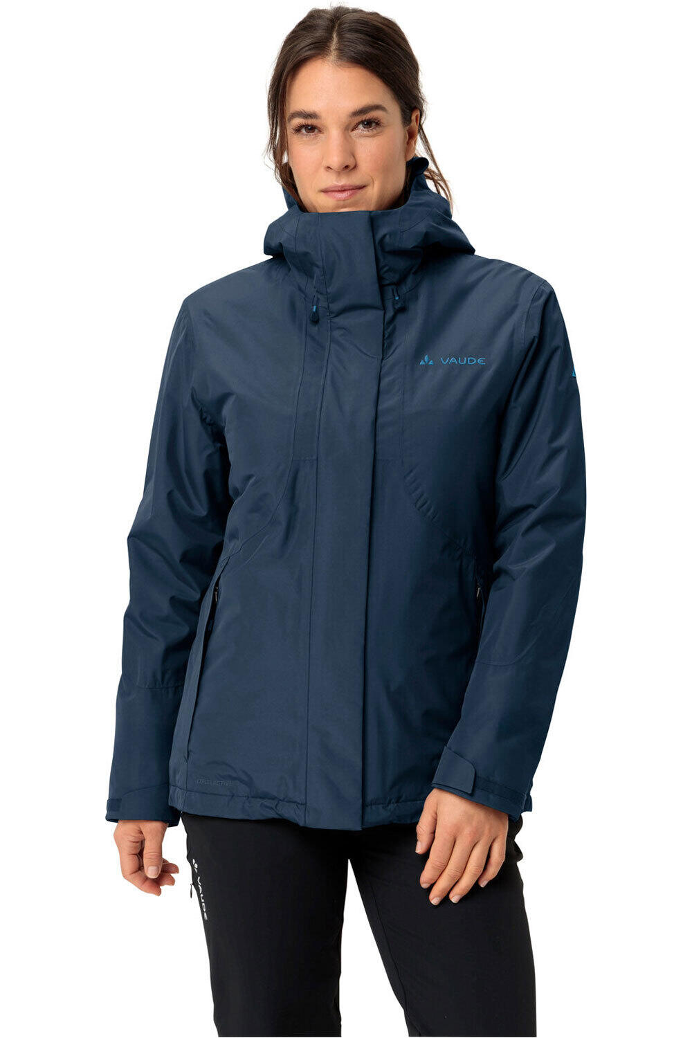 Vaude chaqueta outdoor mujer Women's Rosemoor Padded Jacket II vista frontal