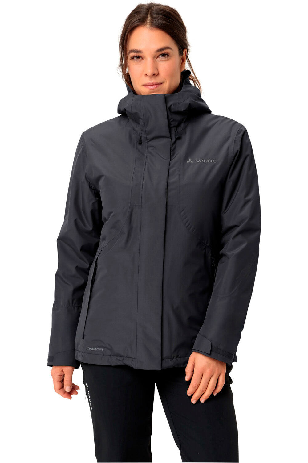 Vaude chaqueta outdoor mujer Women's Rosemoor Padded Jacket II vista frontal