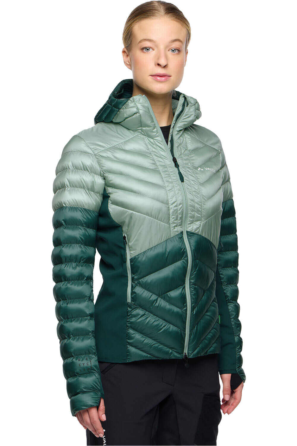 Vaude chaqueta outdoor mujer Women's Sesvenna Pro Jacket II vista detalle
