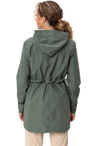 Vaude chaqueta outdoor mujer Women's Skomer Parka II vista trasera