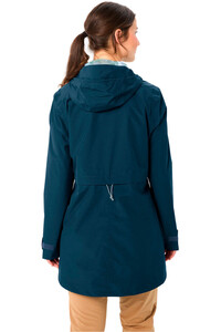 Vaude chaqueta outdoor mujer Women's Skomer Parka II vista trasera