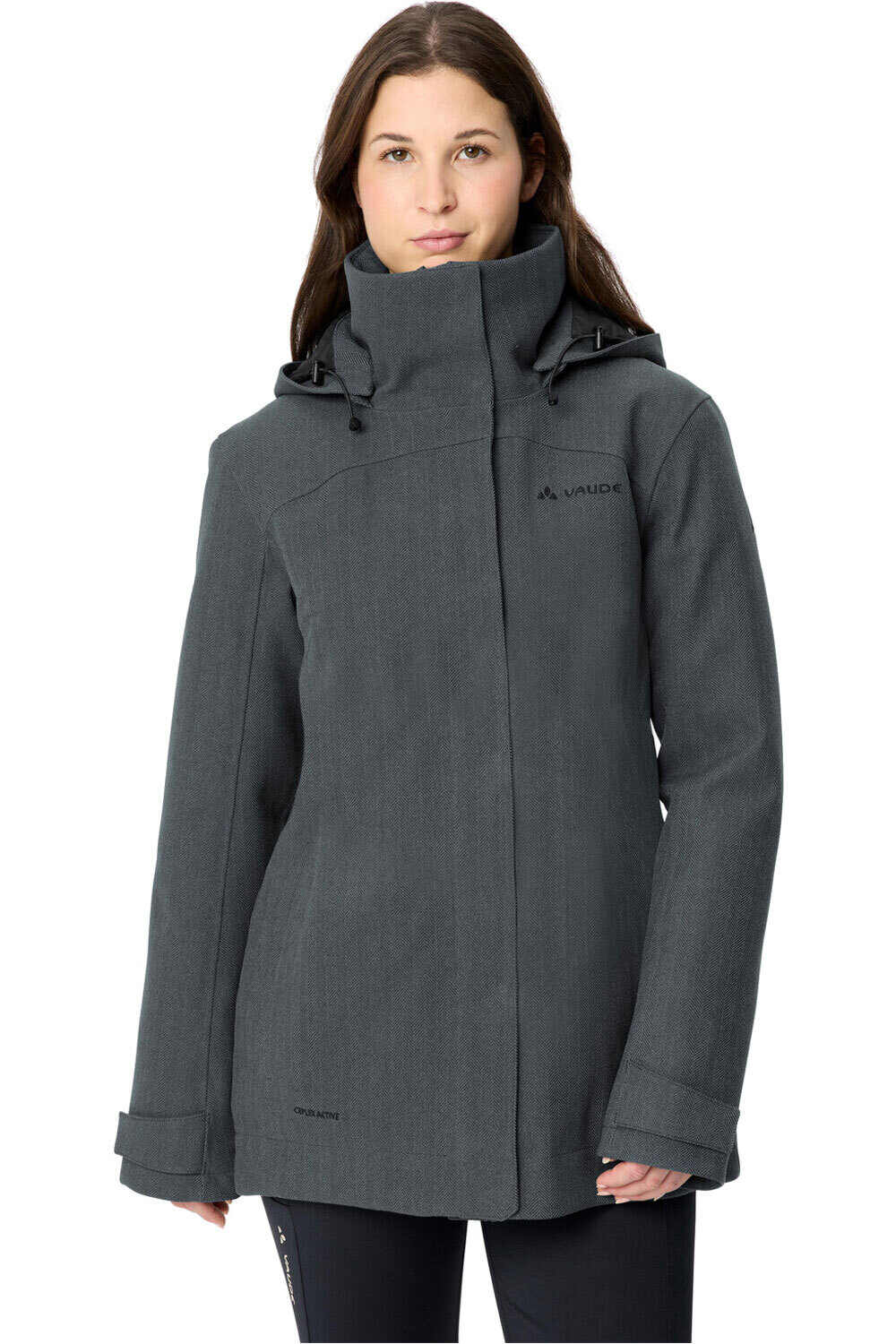 Vaude chaqueta outdoor mujer Women's Skomer Wool-Lined Jacket vista frontal