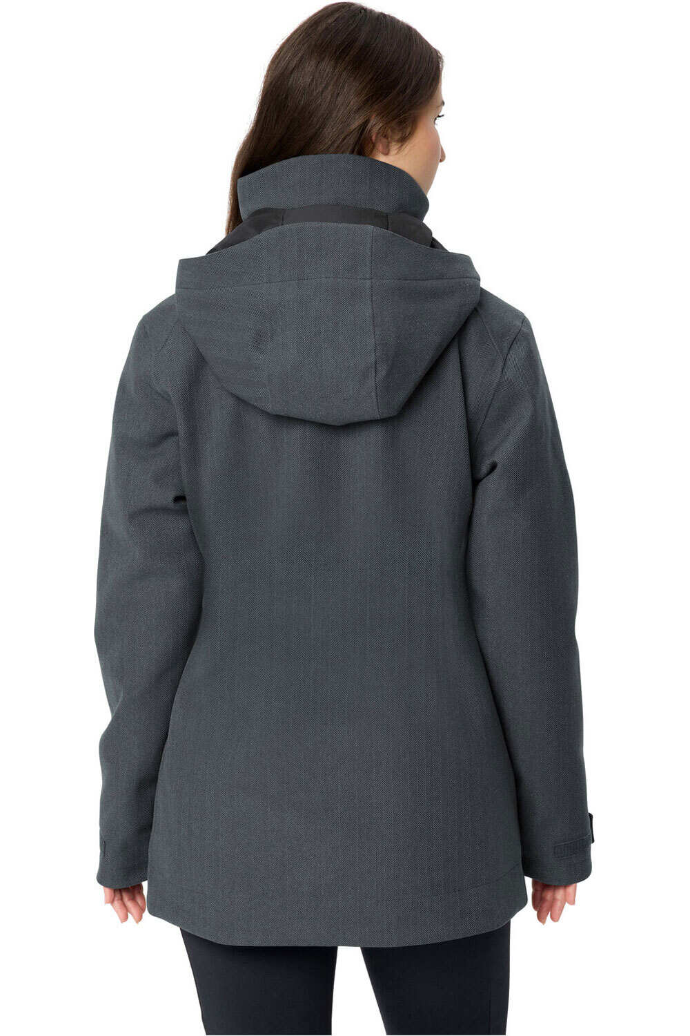 Vaude chaqueta outdoor mujer Women's Skomer Wool-Lined Jacket vista trasera