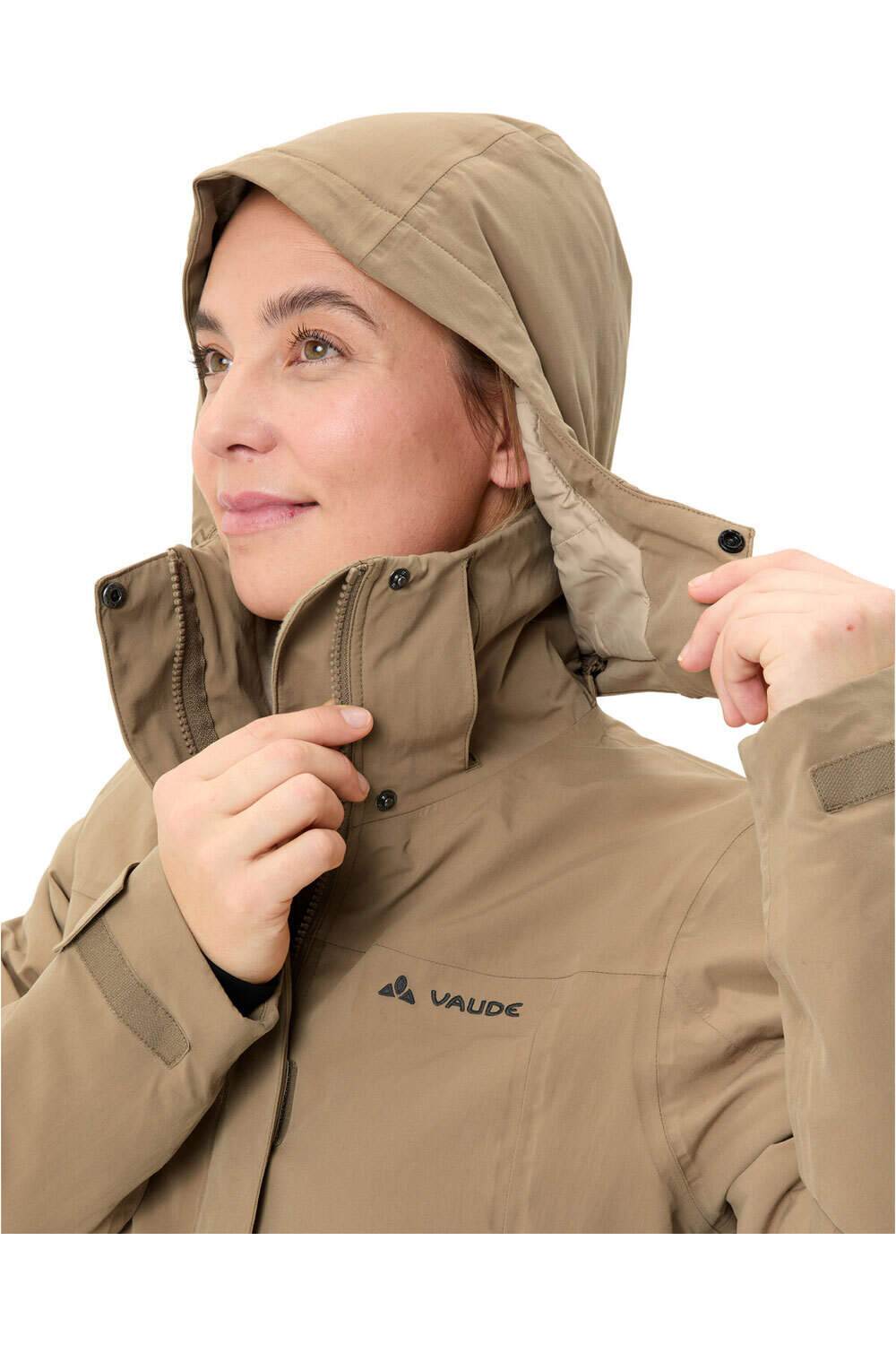 Vaude chaqueta outdoor mujer Women's Skomer Wool Parka II 03